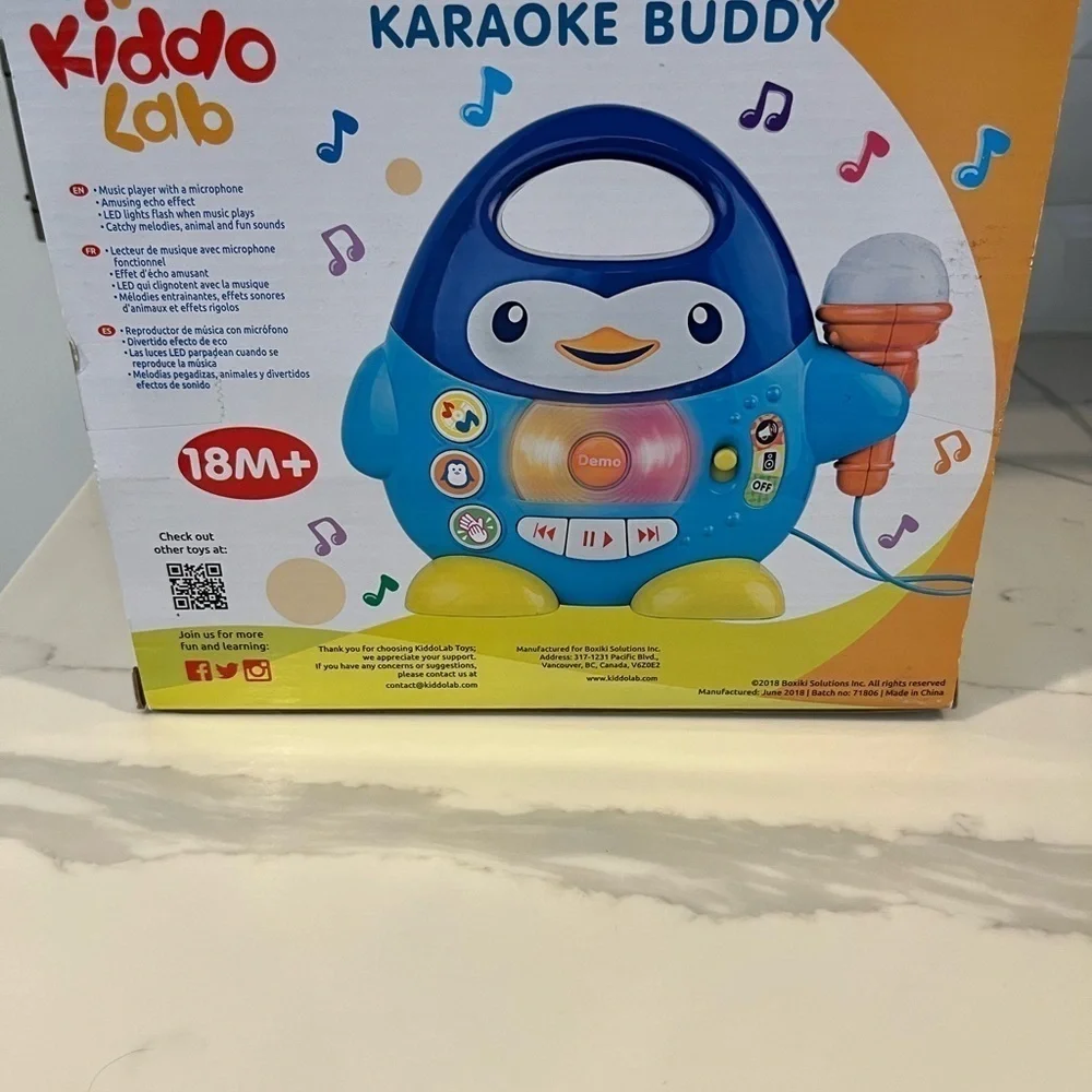 Kiddo Lab Penguin Karaoke Buddy
